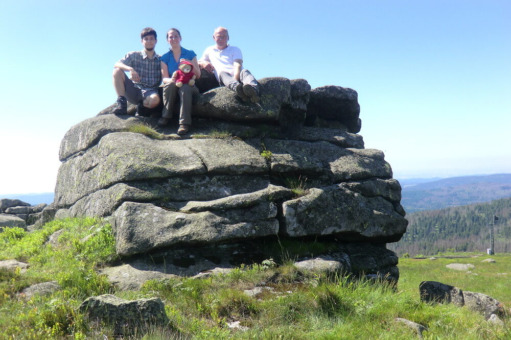 wandern mit kollegen mitarbeiter ausflug rowianer Romantischer Winkel