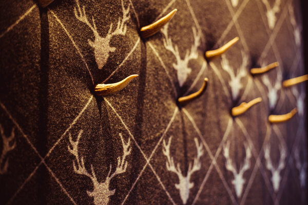 Kleiderhaken Rowi harz Haken Kleiderschrank Garderobe Harzstil Wildtier Romantischer Winkel