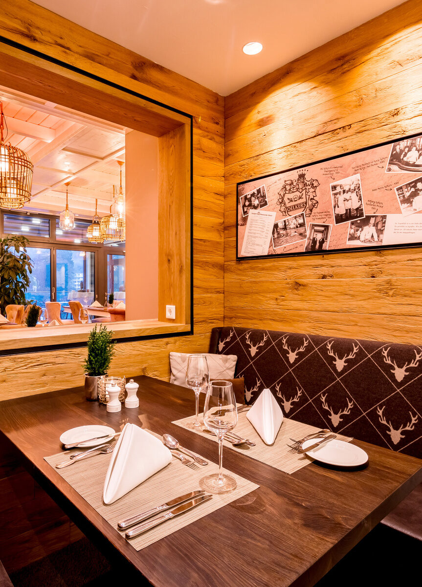 Gemütliches Restaurant im Romantischen Winkel RoWi Restaurant Kulinarik