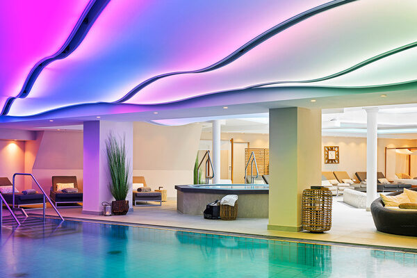 Entspannung pur im Spabereich Romantischer Winkel Komplette Ruhe im Spabereich Romantischer Winkel