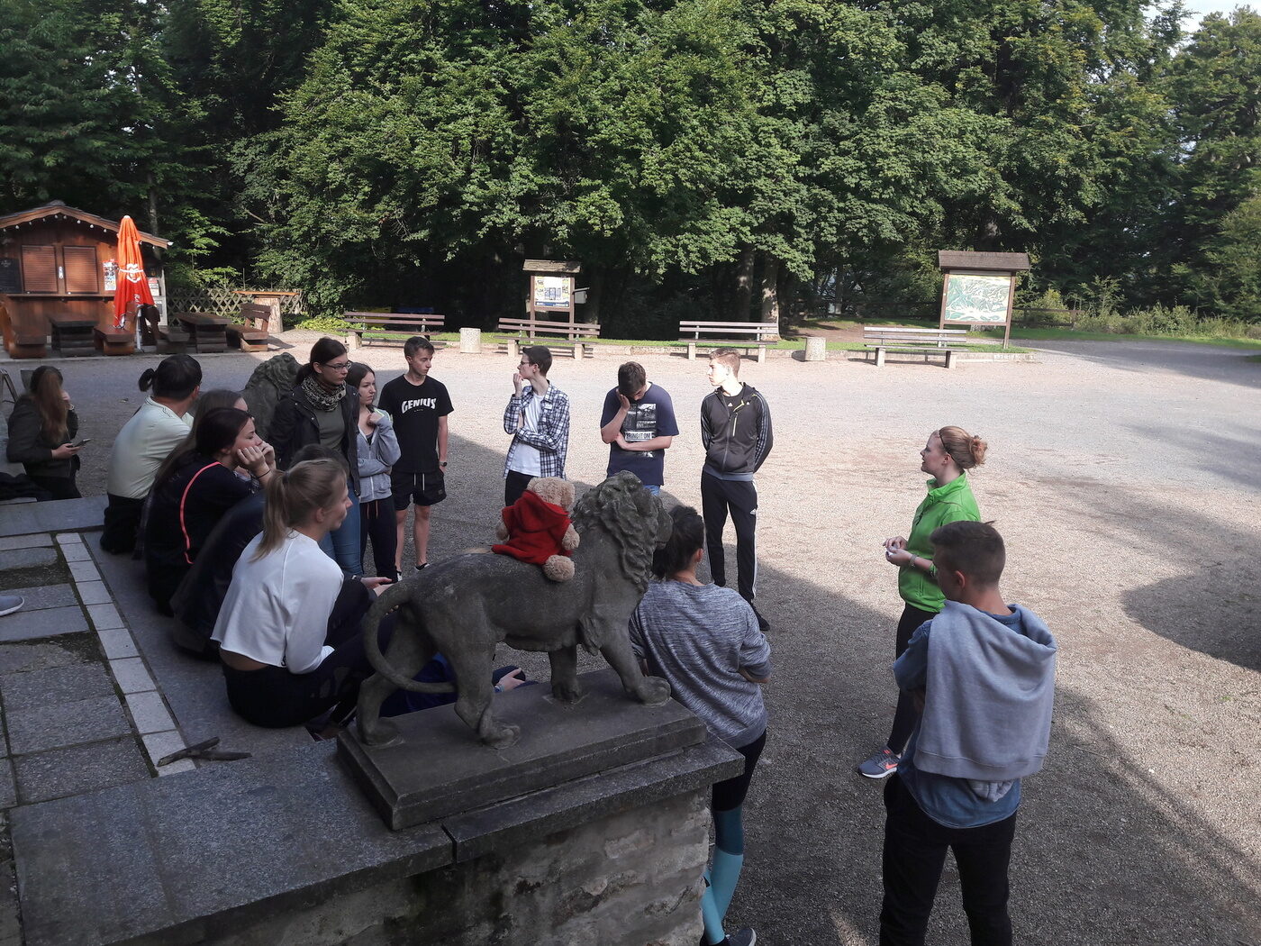 Wandertag Rowi wanderausflug mit azubis rowianer Romantischer Winkel