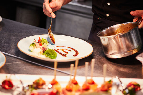 Speisenzubereitung im Romantischen Winkel Speisenzubereitung Romantischer Winkel