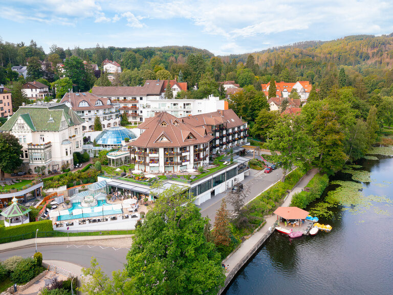Drohnenaufnahme Romantischer Winkel Außenansicht Romantischer Winkel
